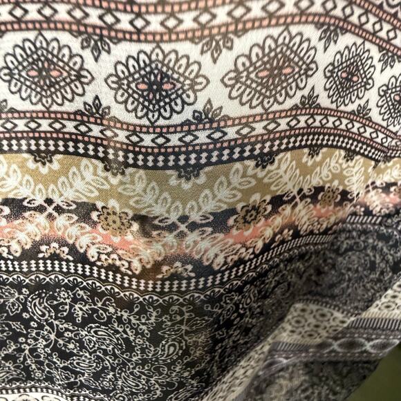 Black Rainn Boho Style Sleeveless Top Size 3X in Multi-color - Picture 9 of 11